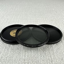 Vivitar 55mm - Circular Polarizing Lens Filter w/ Caps