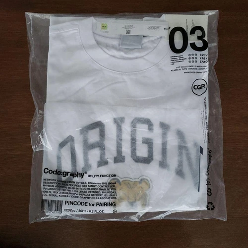 Seventeen Hoshi Tshirt with Sticker codegraphy Korea limited size M CARAT Kpop - product listing photo