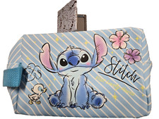 Stitch 2pc Makeup/Cosmetic Bag  Mirror - New - Visit Lovely Hawaii