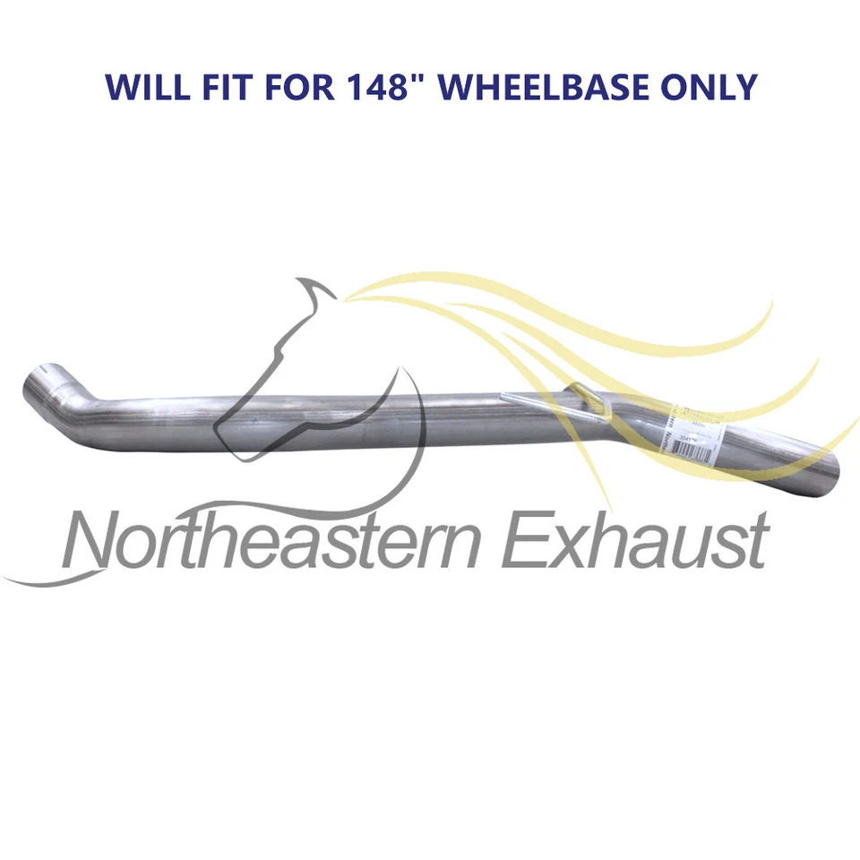 Tubo de escape de acero inoxidable compatible con: Ford Transit-350 HD 2015-2019 3,7 L Foto 4 de 4