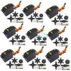 2/4/10PCS RC Servo MG995 Metal Gear High Speed for Airplane Helicopter Car Boat