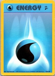 Water Energy 130/130 Base Set 2 Common