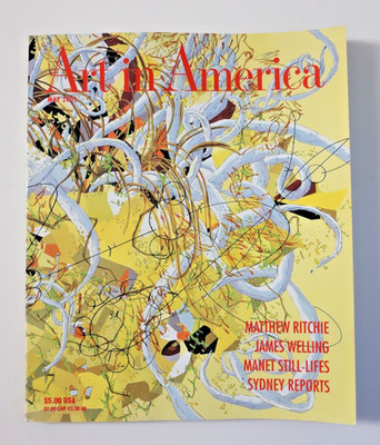 Art in America Magazine #5, May 2001, Matthew Ritchie, James Welling, Manet, VG
