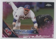 2016 Topps Chrome Pink Refractor Jason Kipnis #184 sh7