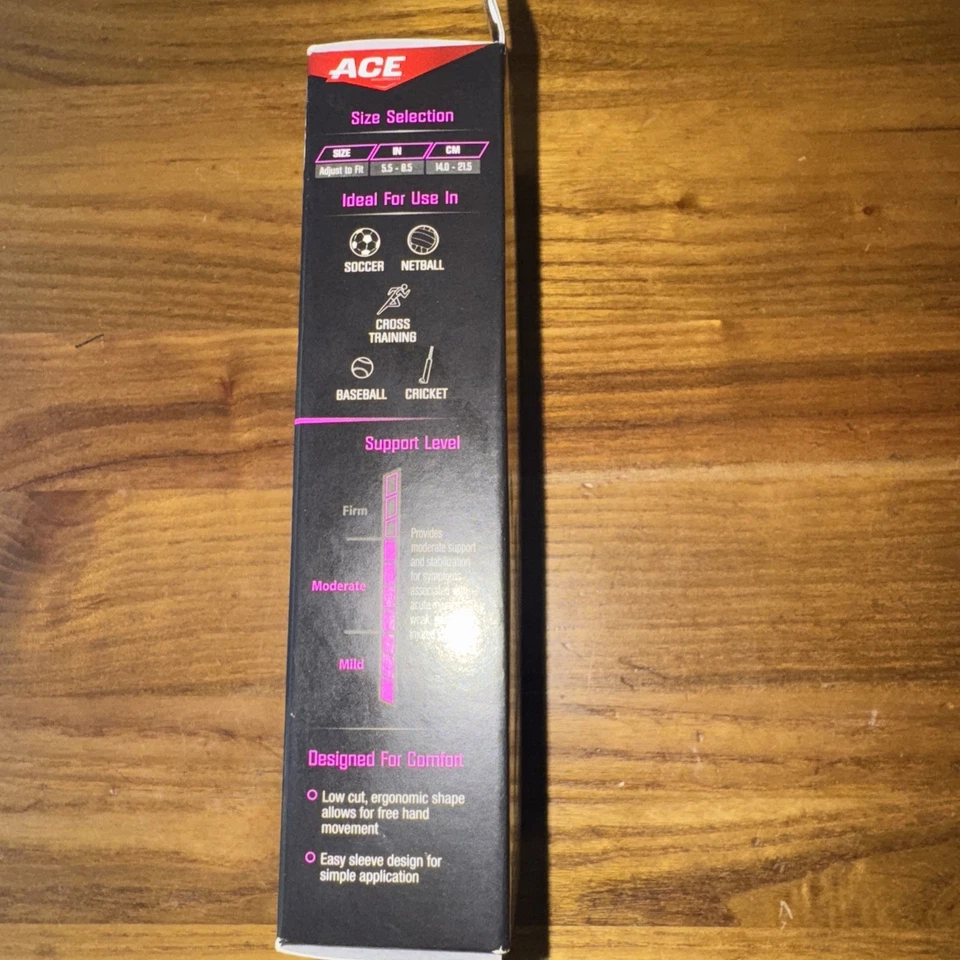 ACE WRIST REVERSIBLE SPLINT BRACE LEFT OR RIGHT HAND METAL SPLINT For Stability - Image 2 of 4