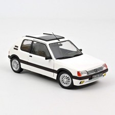 NOREV 184849 1/18 Peugeot 205 GTI 1.6 1988 White Diecast Model Car From Japan