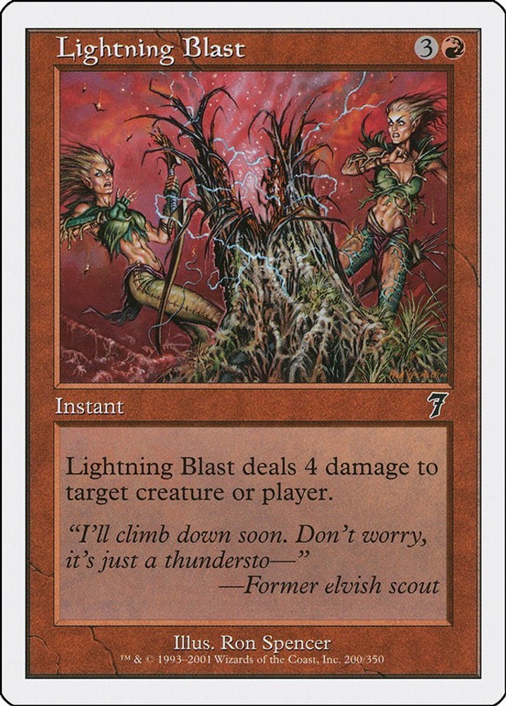 MP - Lightning Blast [7ED - 200]