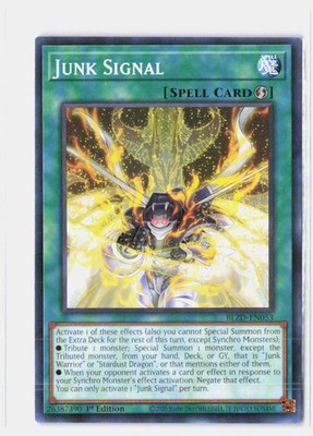 Junk Signal 1st Edition Blazing Dominion BLZD-EN053 NM