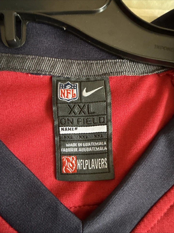 Подлинная футболка для мальчика Nike Houston Texans Brian Cushing No56 молодежный размер 2XL - красная - Изображение 4 из 4