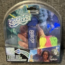 ZIPSTRING Original String Launcher Blue As Seen on Shark Tank Rope Rechargeable