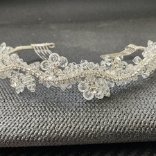 Crystal Flower Bridal Hair Comb