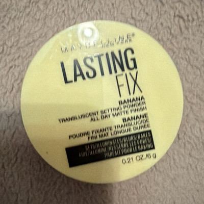 Maybelline New York Lasting Fix Banana Loose Setting Powder Matte 0.21 oz
