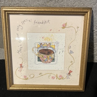Signed Debbie Kingston Baker Print  Here s To Our Very Special Friendship  9x9