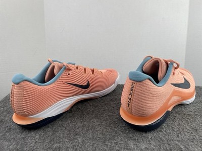 Nike Court Air Zoom Vapor 12 HC Apricot Tennis Shoes FV5552-800