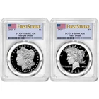 2025 S Morgan & Peace Silver Dollar $1 PCGS PR69DCAM FirstStrike #2