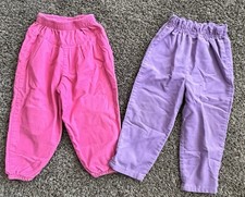 Vintage Healthtex Girls 3T Corduroy Pant Lot - 2 Pair