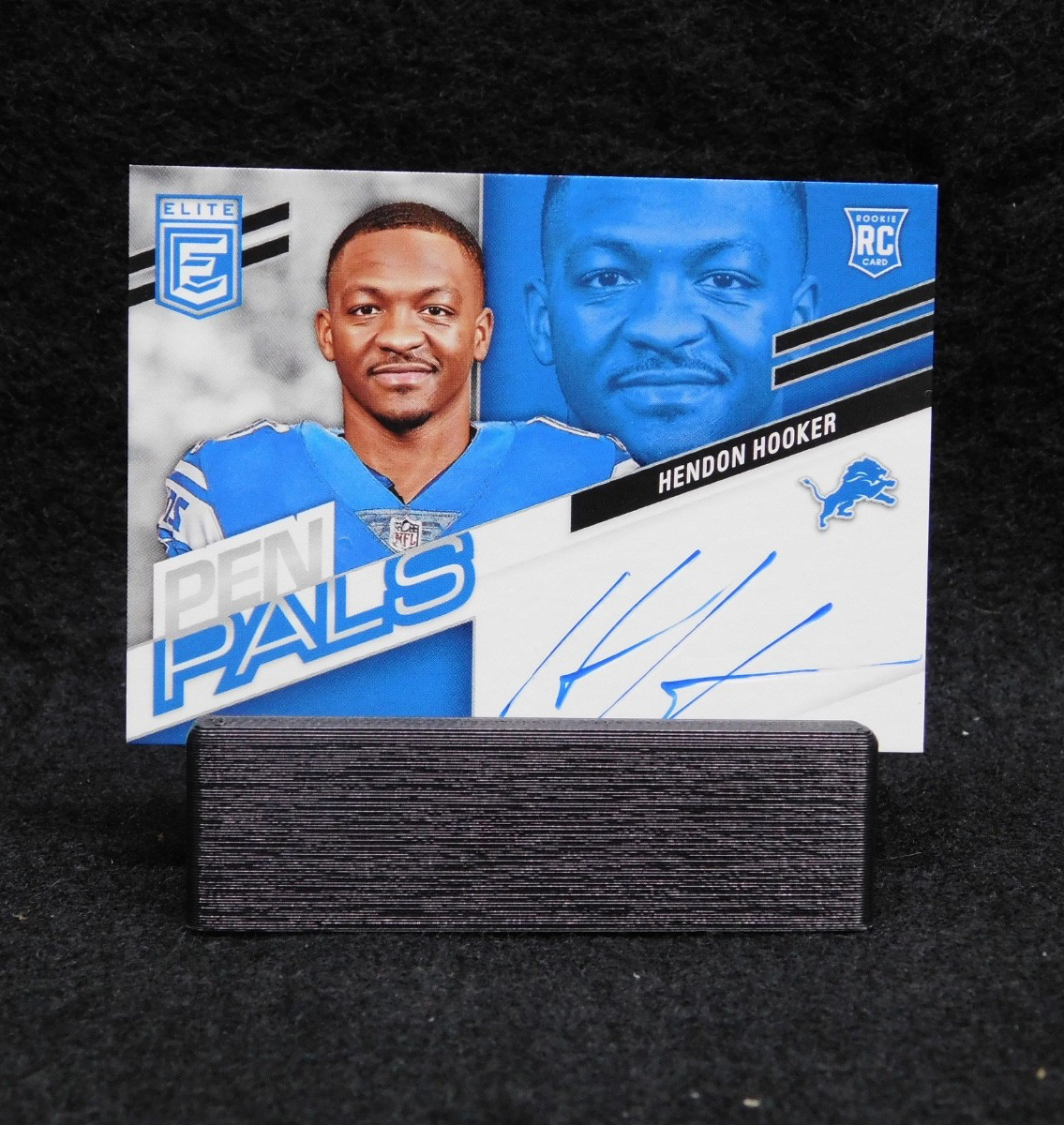 Hendon Hooker Auto 2023 Panini Donruss Elite Pen Pals RC Rookie Lions