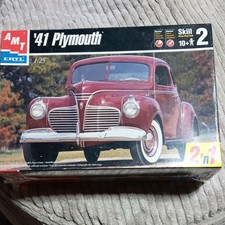 Amtertl 41 Plymouth 125 Model Kit Amtertl 41 Plymouth 125 Model Kit