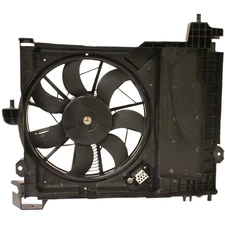 A/C Condenser Cooling Fan For 2007-2009 Chrysler Aspen Condenser Mounted