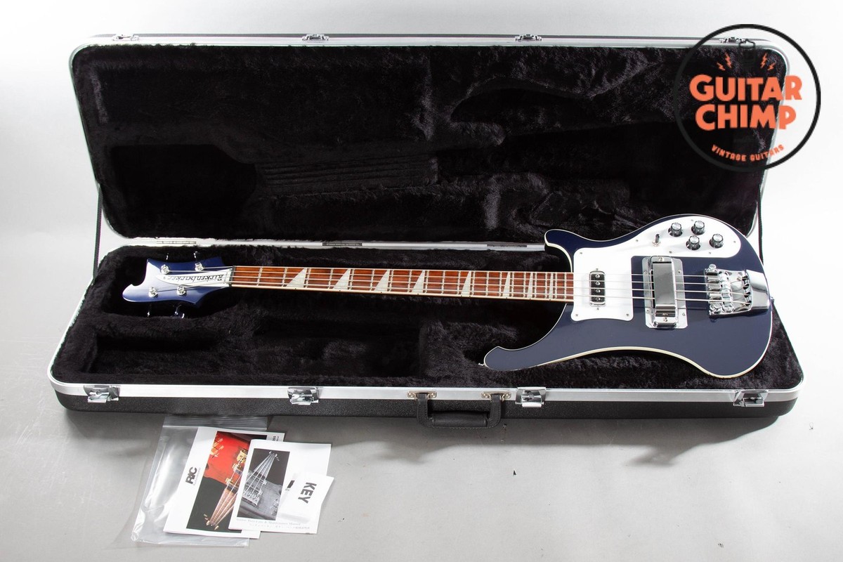 2012 Rickenbacker 4003 Bass – Rare Midnight Blue Finish, All