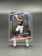 2025 Panini Prizm - Rookies Jayden Higgins #376 Lazer Prizm (RC)