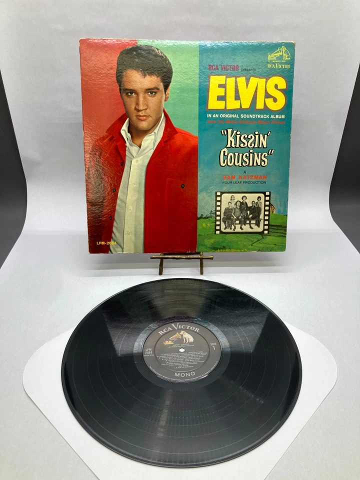 Elvis Kissin' Cousins Original Soundtrack Vinyl LP 1964 RCA Record LPM-2894 - Image 3 of 4