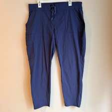 Columbia Women's Silver Ridge Utility Cargo Hiking Pants Navy Blue XL