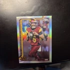 2025 Topps Chrome Jayden Daniels Rookie Refractor #295 Washington Commanders