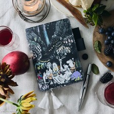 Moomin Big Party Night Planner Cover Original Size A6 NEW Japan