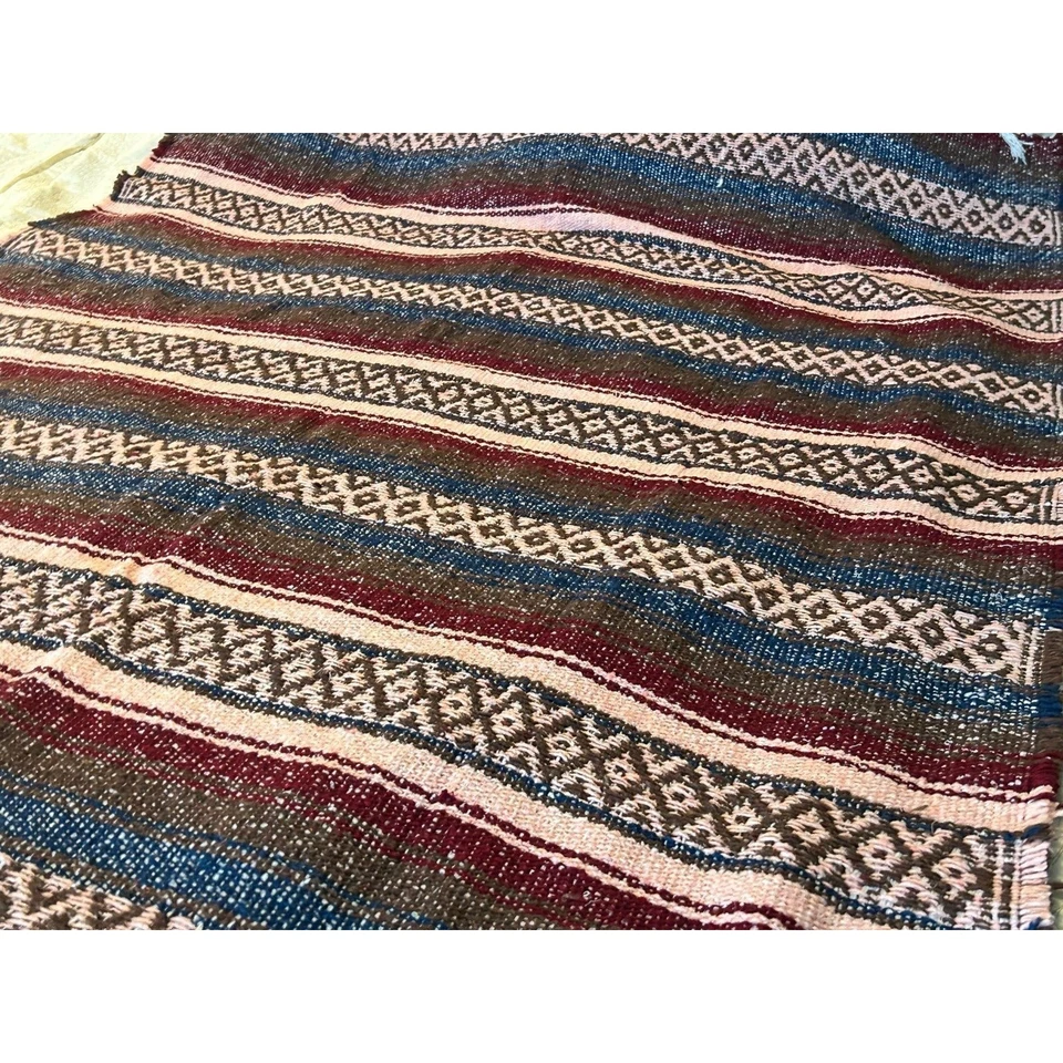 Manta india Ron Jon Surf Shop rayas multicolores Foto 4 de 4