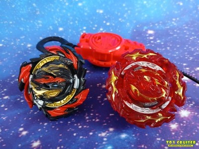 Hasbro BEYBLADE Devastate Evo Belfyre B7 & Prominence Phoenix P7 Inkl. Launcher