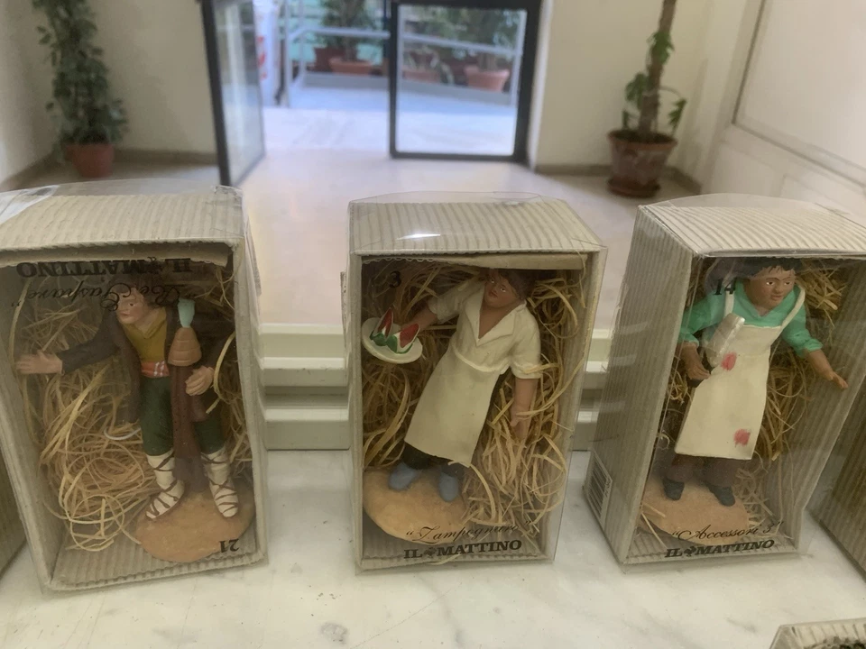 PASTORI IN TERRACOTTA NAPOLETANI VINTAGE - Immagine 3 di 4