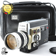 All Works  NEAR MINT  Canon Auto Zoom 814 electronic Super 8 Film Camera JAPAN