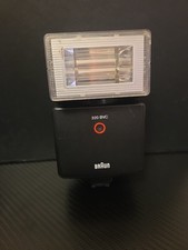 BRAUN 320 BVC Camera Flash DSLR  Vintage Multiple Adjustments