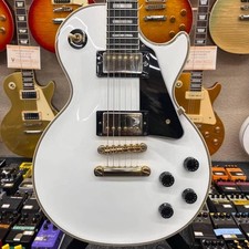 Epiphone Les Paul Custom Electric Guitar White Untested
