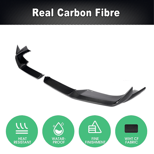 Spoiler labbro anteriore Dry Carbon adatto per BMW F95 X5M 2020-2022 - Foto 2 di 7