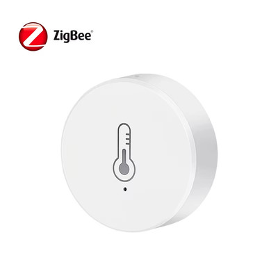 Tuya Zigbee Real Time Temperature and Humidity Sensor Work with Alexa Google Hom