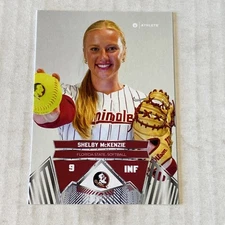 2025 ONIT Athlete Florida State Seminoles SOFTBALL card SHELBY MCKENZIE