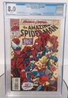 Amazing Spider-Man #380 CGC 8.0 Bagley Emberlin Art MAXIMUM CARNAGE pt 11 Marvel