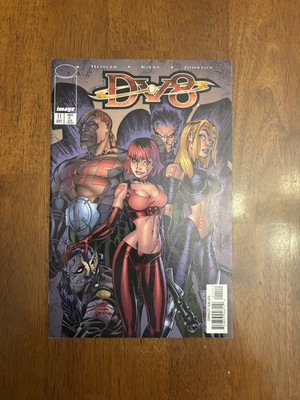 DV8 #11 (Image Comics, 1997) Early J. Scott Campbell cover art VF+