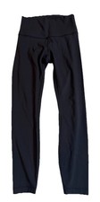 Lululemon High Rise Leggings Size 4 Black 25  Inseam