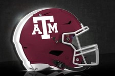 Texas A  M Helmet Desklite LED Light Up Desk /shelf Sign Decor NCAA