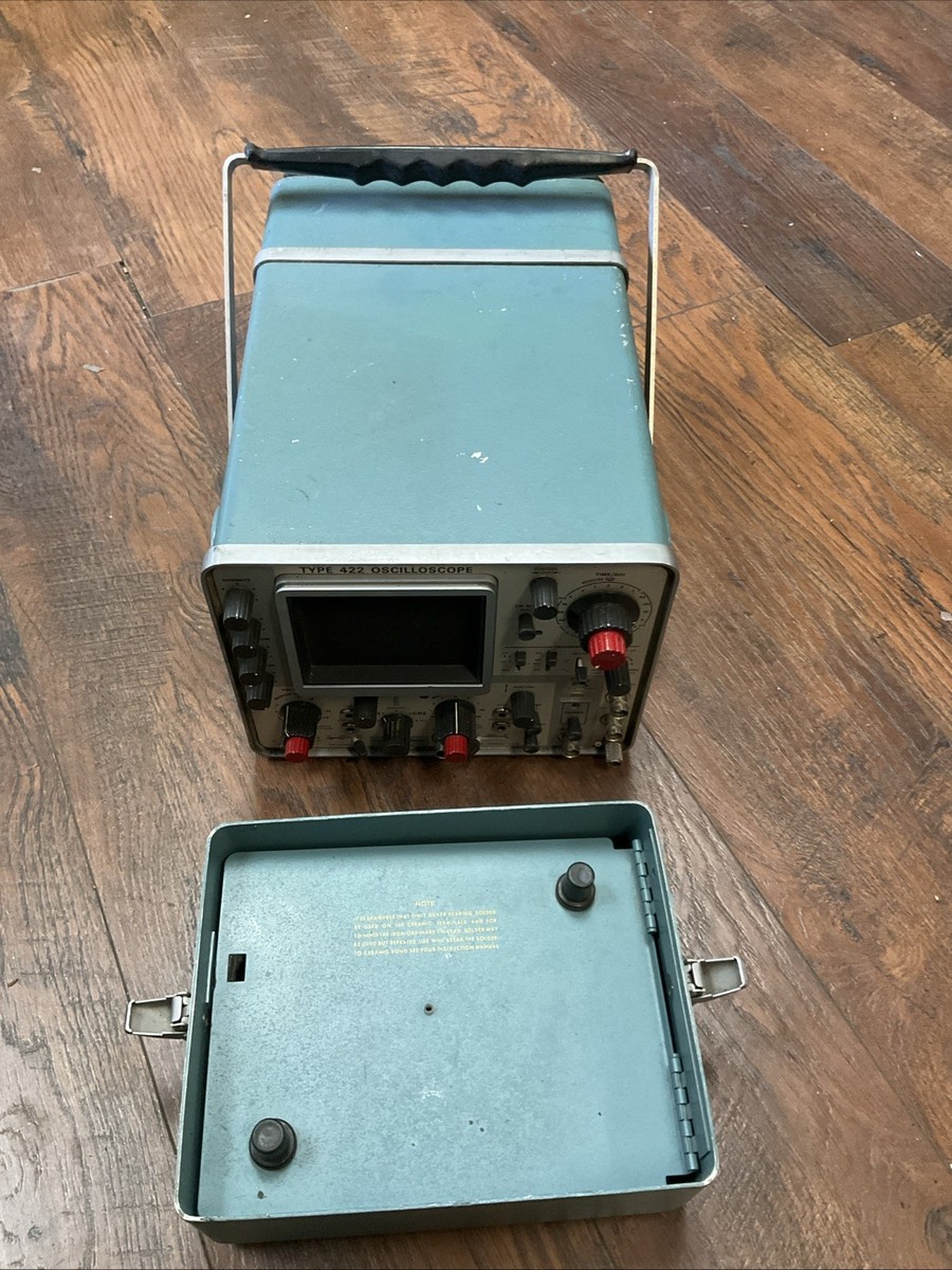 【希少タグ付き】インテル　ルシオ Vintage Tektronix Oscilloscope Type 422 Powers Untested | eBay