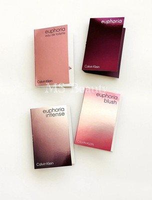 Calvin Klein Euphoria Perfume Collection Sample Size 1.2ml (4pcs)
