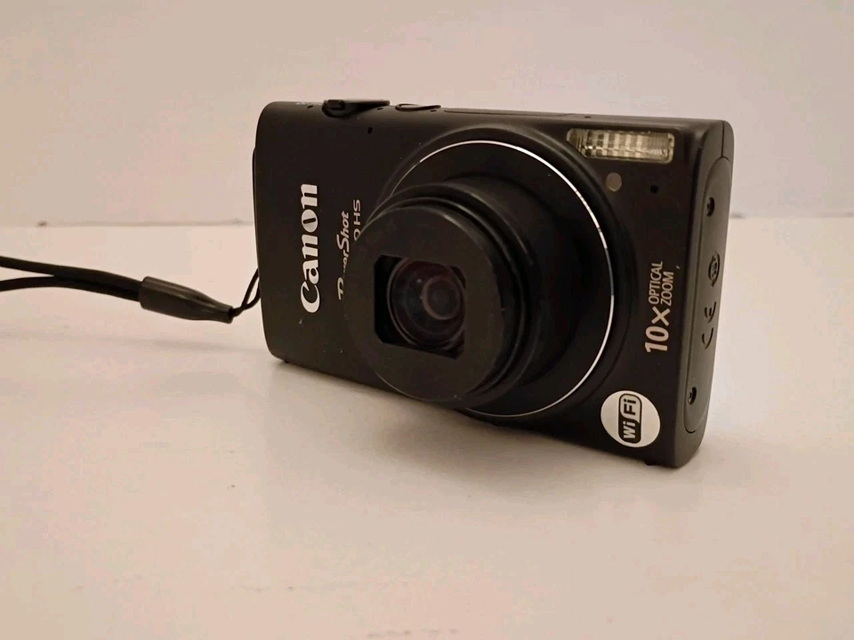Canon PowerShot ELPH 330 HS Digital Camera - IOB - Working - Image 2 of 4