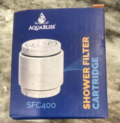 AquaBliss SFC400 Shower Head Filter Replacement Cartridge, Integrated Filtering