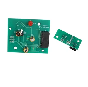 W10898445 Émetteur et récepteur de contrôle du niveau de glace du réfrigérateur LED vert clair
