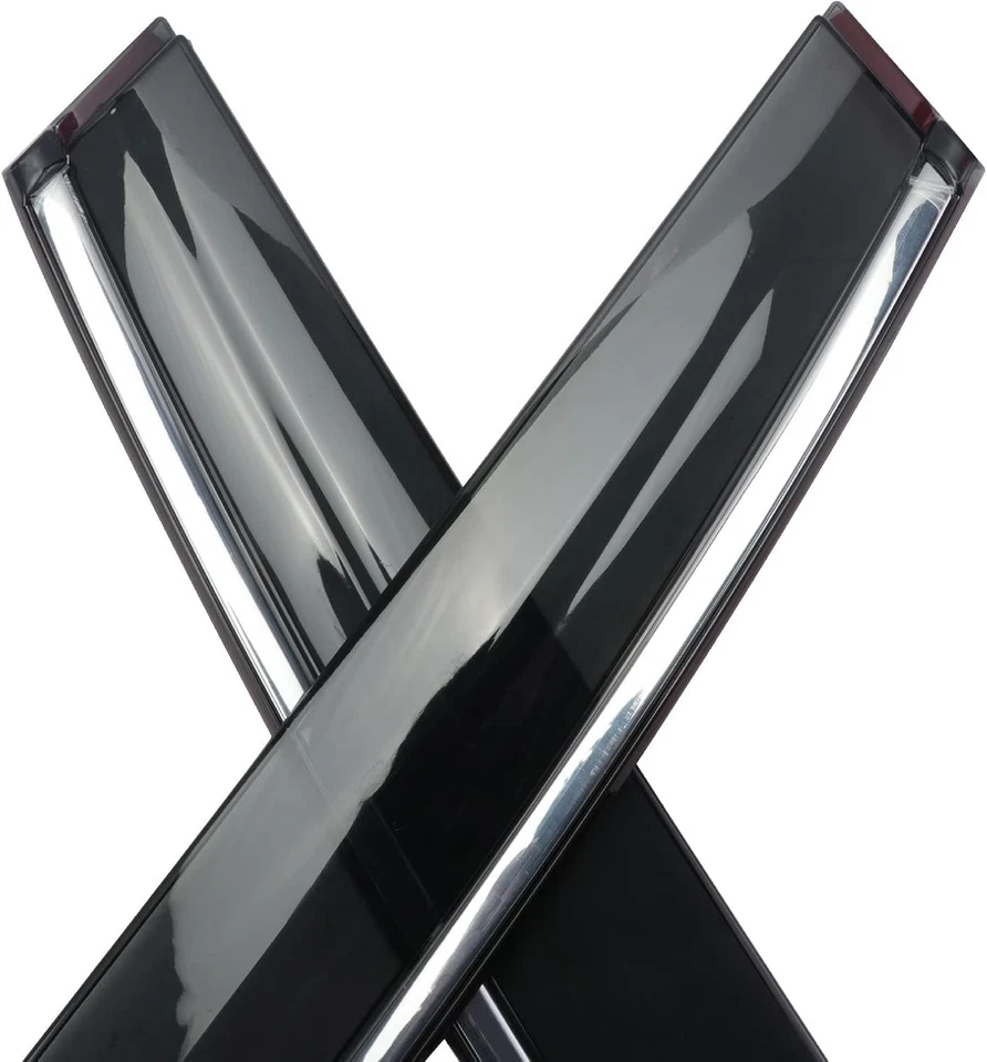 Protectores de lluvia adecuados para CRV 2012-2016, visera de ventana, accesorios de humo oscuro,  Foto 4 de 4