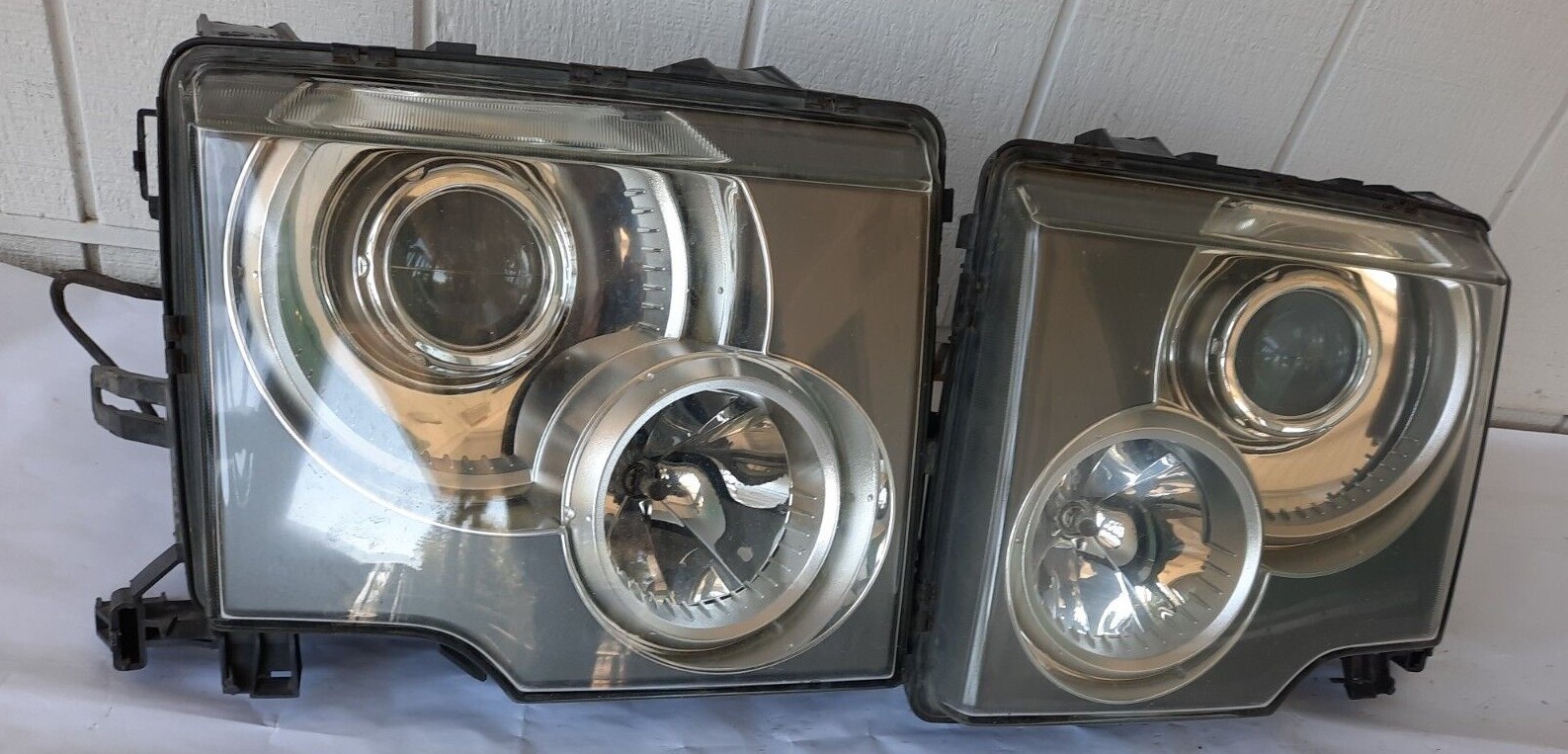 OEM 03-05 RANGE ROVER HSE SET PAIR LEFT&RIGHT HID XENON HEADLIGHTS 