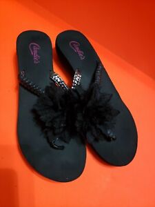 candies black sandals